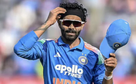 India’s ODI Series Loss vs New Zealand Puts Ravindra Jadeja Under Scanner