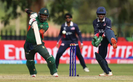 ICC U-19 World Cup: Bangladesh Eliminated, Final Match Against Zimbabwe a Dead Rubber