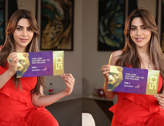 Nikki Tamboli Enters 'The 50' with Fierce 'Sherni' Mindset