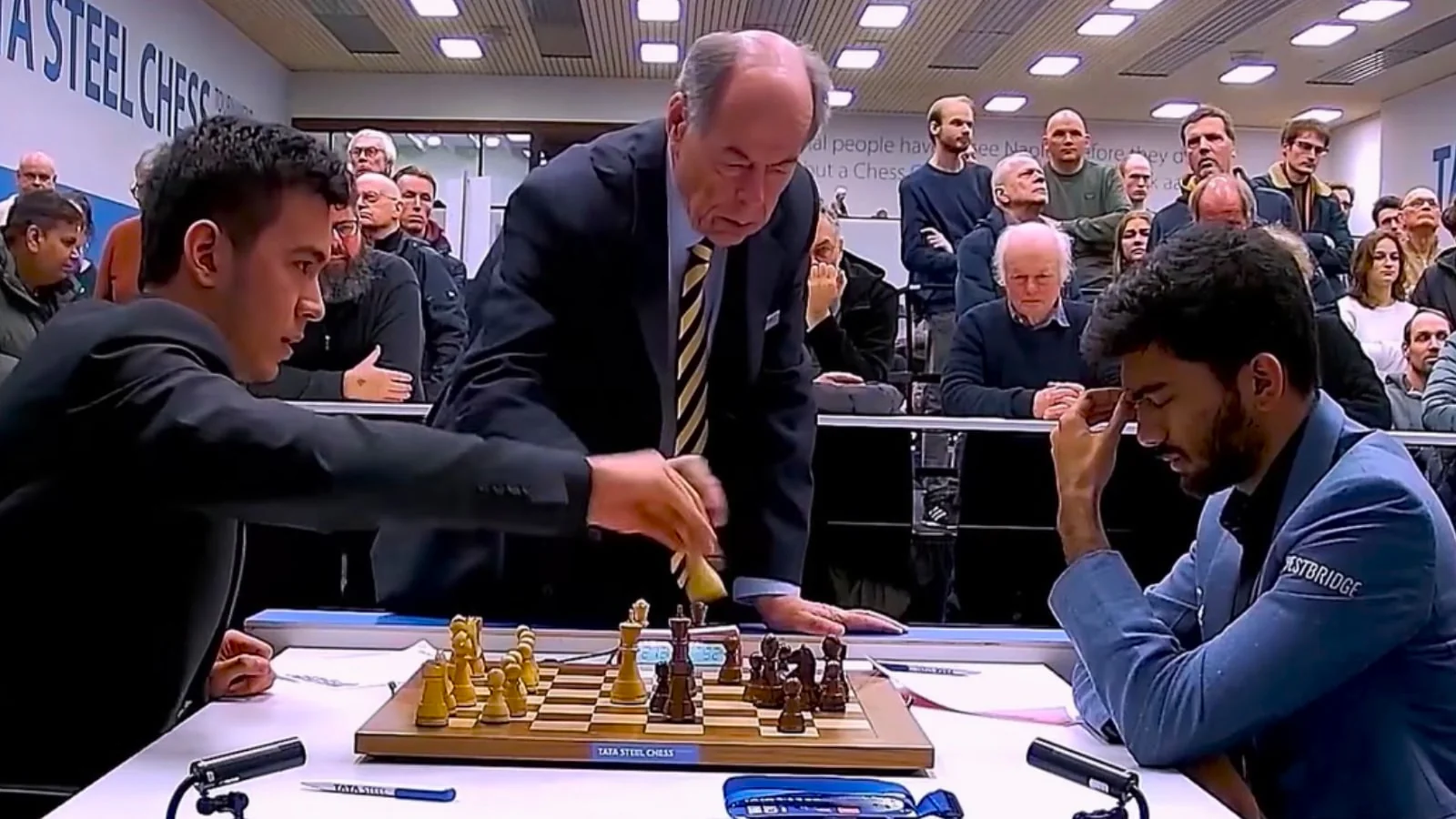 Tata Steel Chess: World Champion Gukesh Blunders, Loses to Abdusattorov