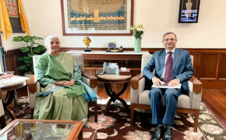 FM Sitharaman Engages with RBI, Industry Leaders on Budget 2026-27 Priorities