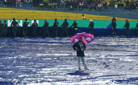 New Zealand vs Pakistan Match Abandoned Without a Ball Bowled