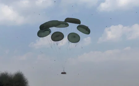 Indian Army Successfully Tests Indigenous 20-Ton Heavy Drop System Under Make in India