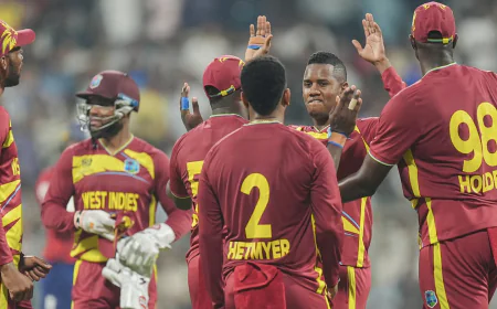 West Indies cricket team Thrash Zimbabwe national cricket team by 107 Runs, Complicate India’s Semifinal Hopes