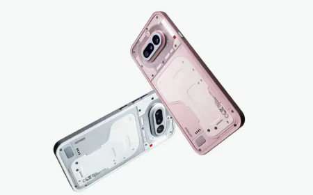 Nothing Technology Reveals Pink Variant of Nothing Phone 4a Ahead of Launch