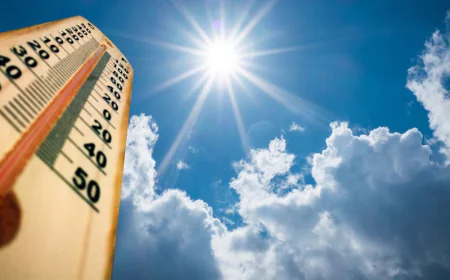 Intense Sunshine Pushes Day Temperatures Above 31°C in Many Districts