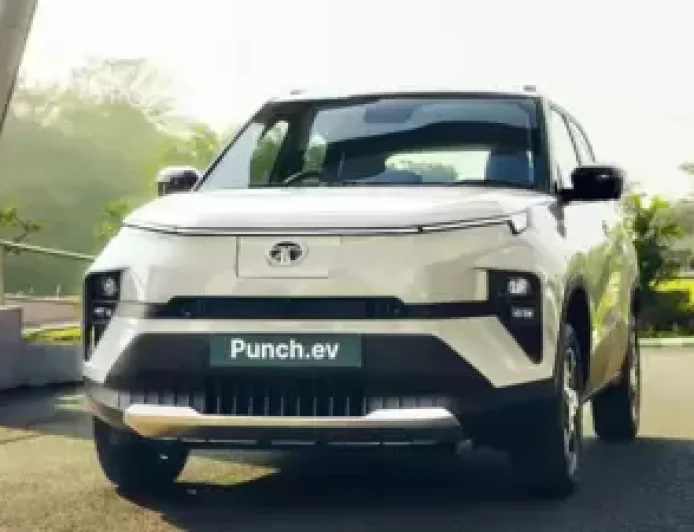 Tata Punch EV Facelift Spied With ADAS, 12.3-Inch Screen and New Design Tweaks