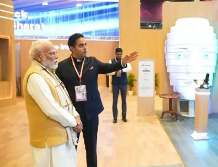 Narendra Modi Visits Jio Pavilion at India AI Impact Summit 2026; Akash Ambani showcases Jio's AI models