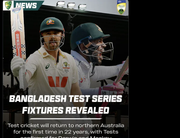 Bangladesh national cricket team to Tour Australia national cricket team After 20 Years