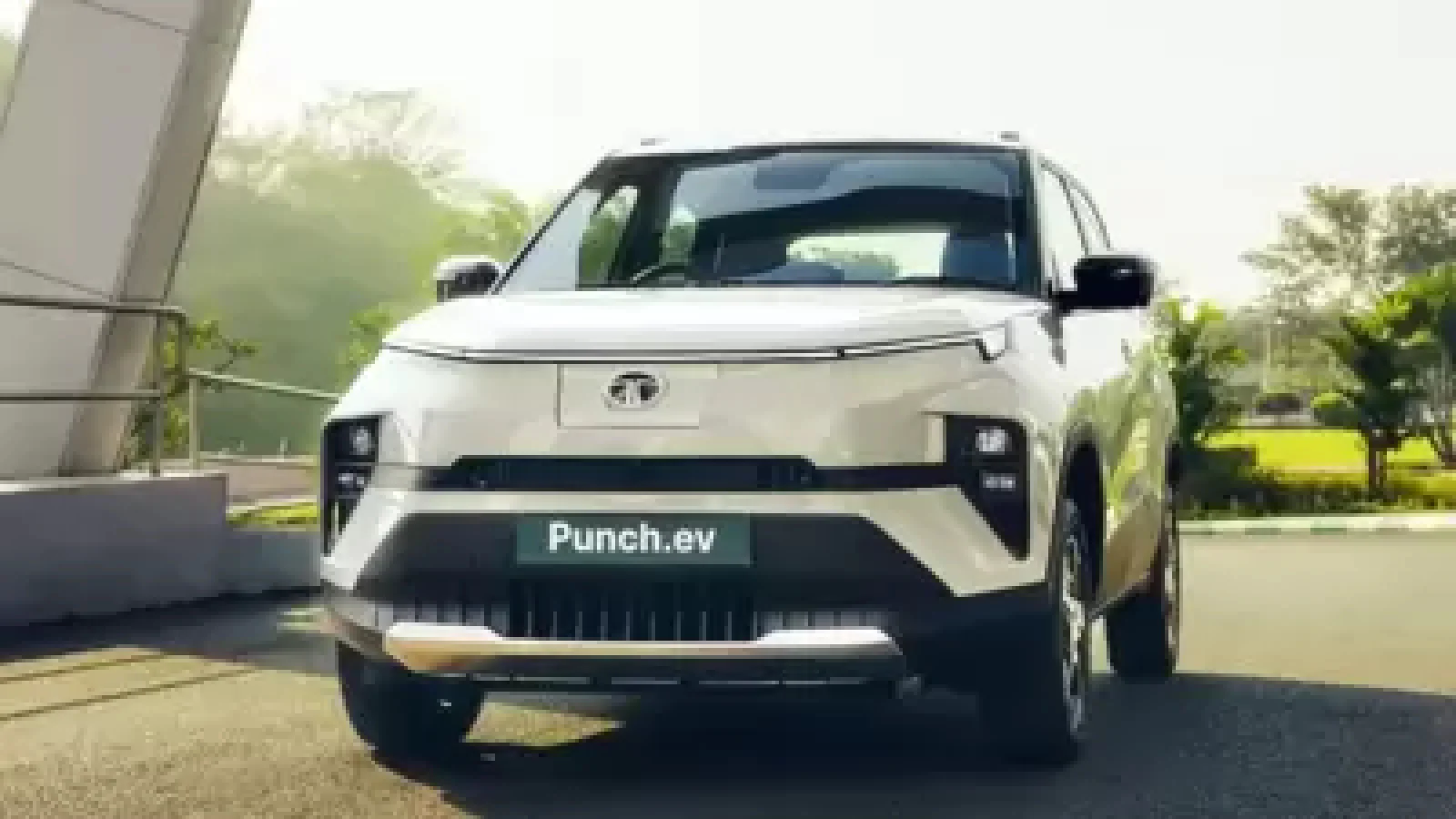 Tata Punch EV Facelift Spied With ADAS, 12.3-Inch Screen and New Design Tweaks