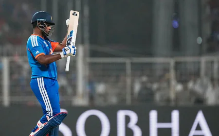 India Enter Final After Thriller at Wankhede; Samson Named Player of the Match