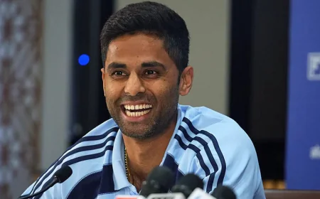 ICC Men's T20 World Cup Final: Suryakumar Yadav Reacts to New Zealand Captain’s ‘Silence the Crowd’ Comment