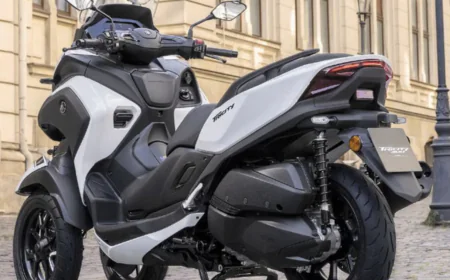 Yamaha Tricity 300 Becomes One of the First Scooters with Airbag Technology
