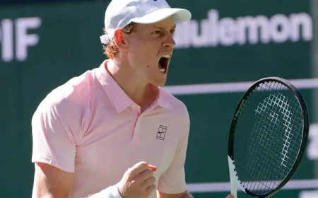 Sunshine Double in Sight for Jannik Sinner After Indian Wells Triumph