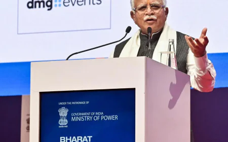 Manohar Lal announces major climate initiative at India Power Summit 2026