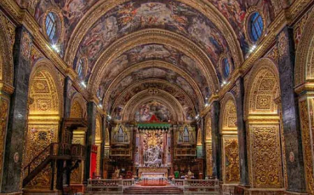 Home to The Beheading of St. John the Baptist: The Stunning Beauty of St. John's Co-Cathedral