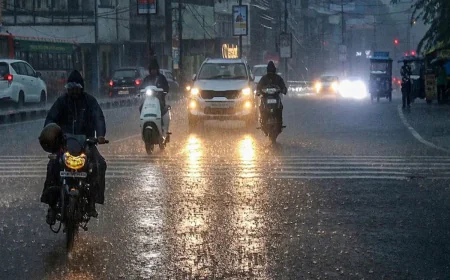 Sudden Weather Shift Brings Rain Relief Across Jaipur and Nearby Regions