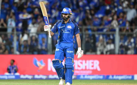 Rohit Sharma Creates History in IPL 2026, Becomes Highest Run-Scorer Against Kolkata Knight Riders