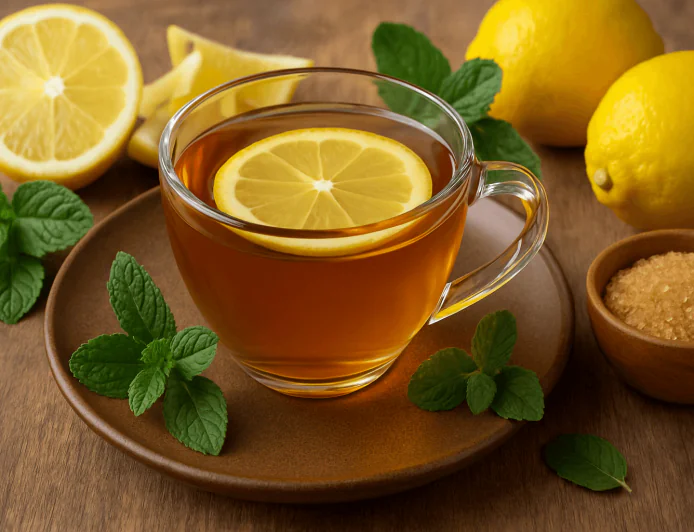 5 Health Benefits of Drinking Green Tea With Lemon Every Morning