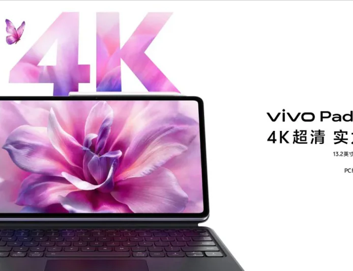 Flagship Tablet Vivo Pad 6 Pro Packs 13,000mAh Battery with 80W Fast Charging