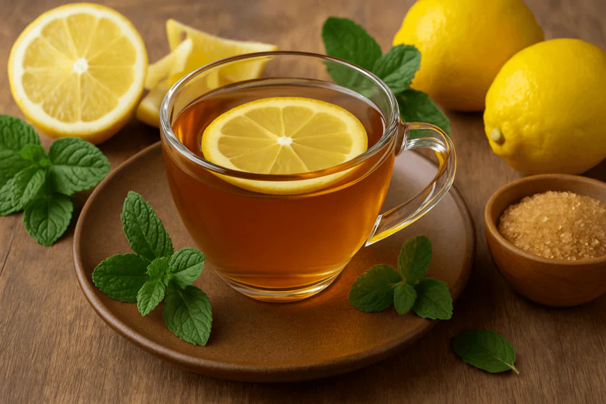 5 Health Benefits of Drinking Green Tea With Lemon Every Morning