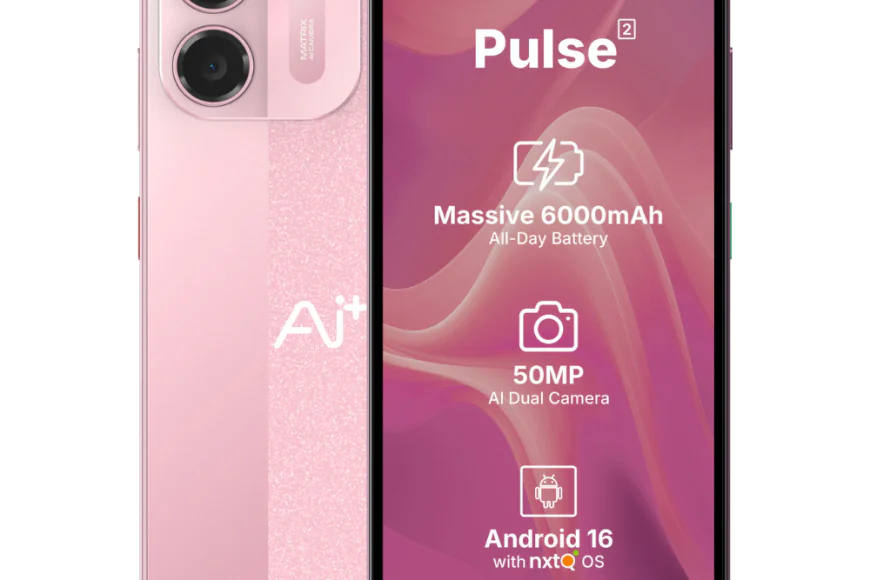 Ai+ Pulse 2 Goes on Sale in India With 6000mAh Battery and 50MP Camera