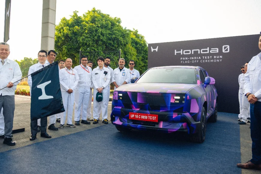 Honda Cars India Moves Closer to EV Launch with Honda α Testing