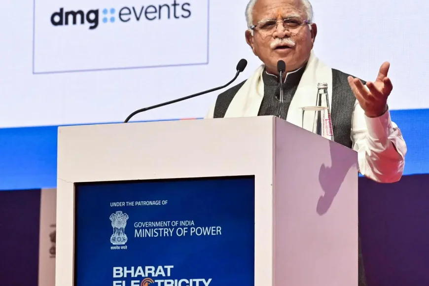 Manohar Lal announces major climate initiative at India Power Summit 2026
