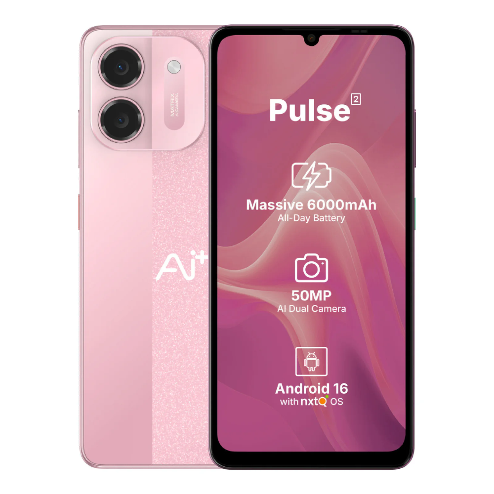 Ai+ Pulse 2 Goes on Sale in India With 6000mAh Battery and 50MP Camera