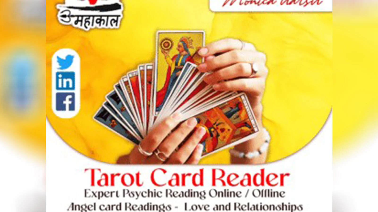 Best Tarot Card Reader in Mumbai, India – Divine Monica Harsh Offering Insightful and Accurate Guidance
