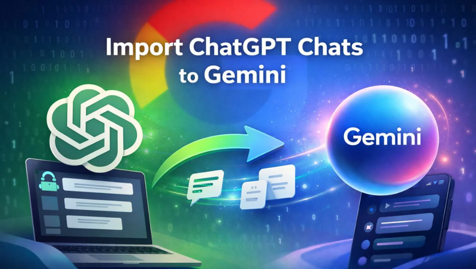 Now Transfer Chat History: ChatGPT Memories Can Be Imported into Gemini