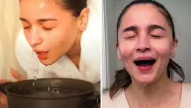 From Glow to Caution: Celebs Like Alia Bhatt Highlight Ice Water Skincare Benefits and Risks