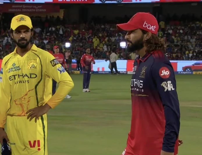 RCB vs CSK IPL 2026: Gaikwad Wins Toss, Chooses to Bowl; Both Teams Unchanged