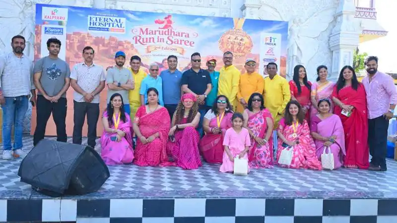 ‘Marudhara Run in Saree’ Season 2: Jaipur Celebrates Tradition and Fitness in Style