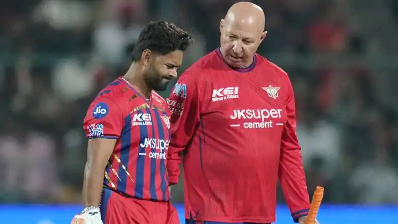 Rishabh Pant Injured During Indian Premier League 2026 Clash vs RCB