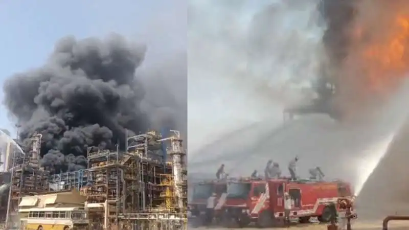 Pachpadra Refinery Fire: blaze breaks out a day before PM Modi inauguration