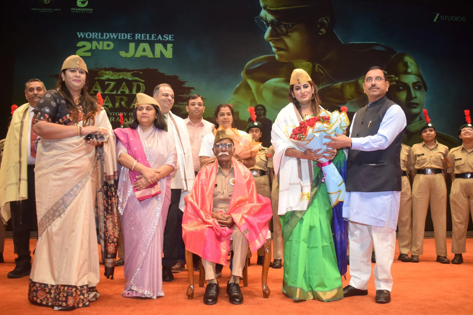 Parliament Screens ‘Azad Bharath’ to Honour Netaji & INA Veterans