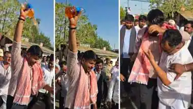 MLA Ravindra Singh Bhati Douses Himself in Petrol at Barmer Collectorate