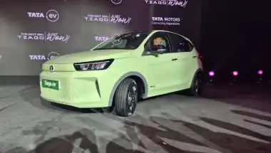 2026 Tata Tiago EV Facelift Launched at ₹6.99 Lakh - Dual Screens, Faster Charging, New Design
