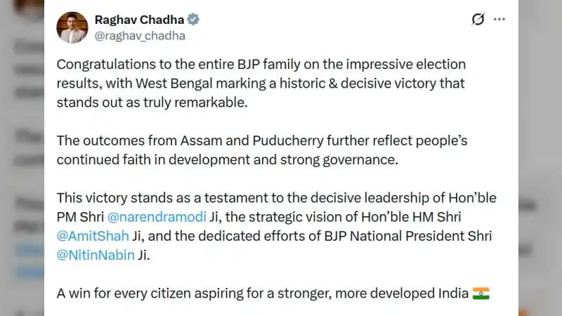 Bharatiya Janata Party Surges Ahead in 3 States, Big Gains in West Bengal & Assam