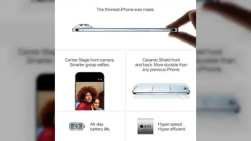 Apple iPhone Air Gets Massive ₹22,000 Discount in Amazon Summer Sale