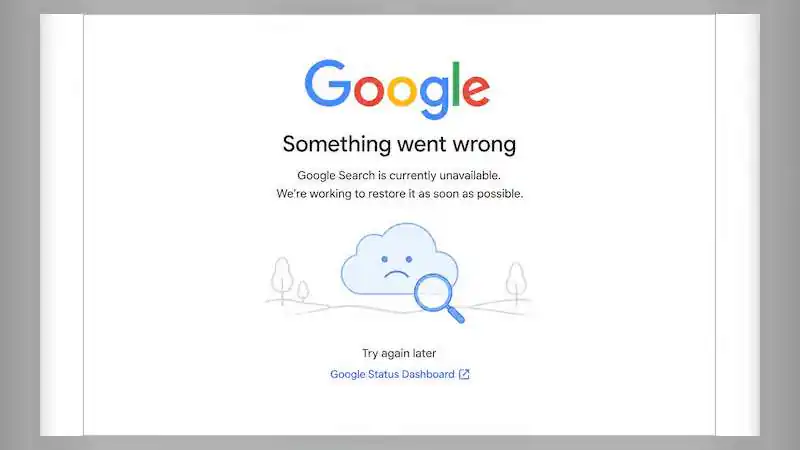 Google Search Experiences Major Disruption, Downdetector Logs 3,300+ Reports