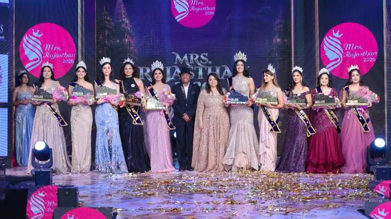 Uma Meena, Shweta Kansana Crowned Mrs Rajasthan 2026 in Jaipur