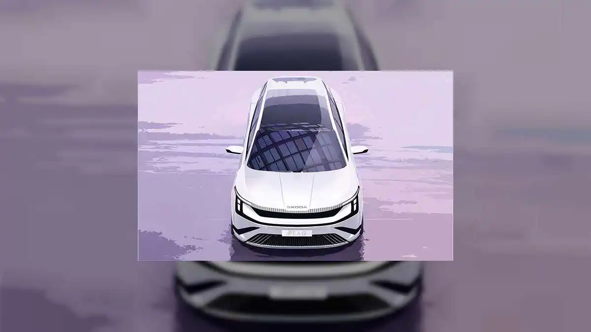 Skoda Showcases Modern Solid Design Language With New Peaq EV