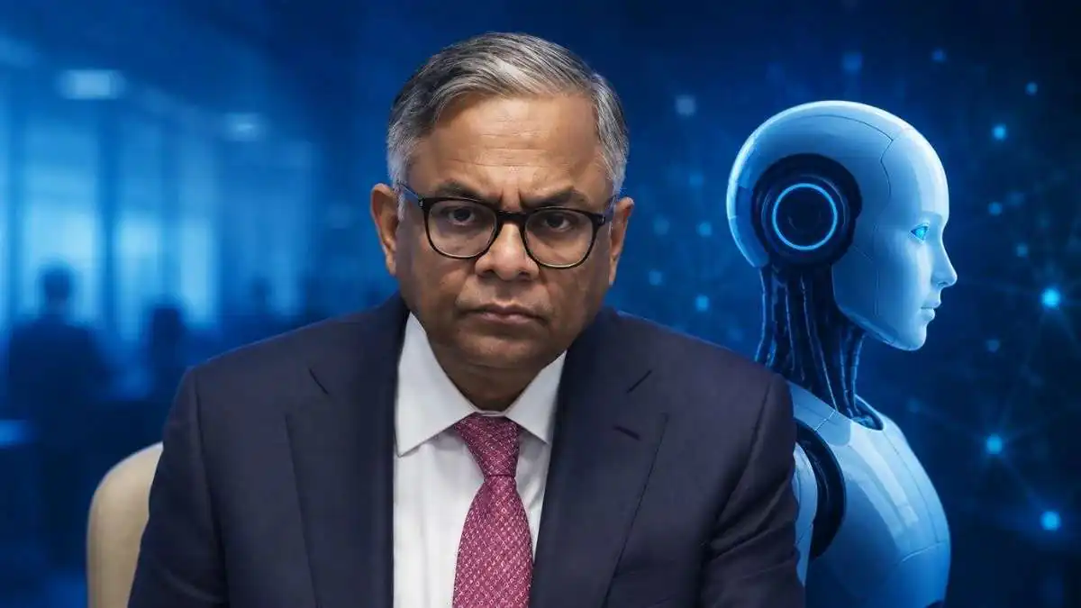TCS Chairman Chandrasekaran at AGM 2026: AI Agents to Match TCS Workforce in 3 Years, Revenue Hits $2.4 Billion