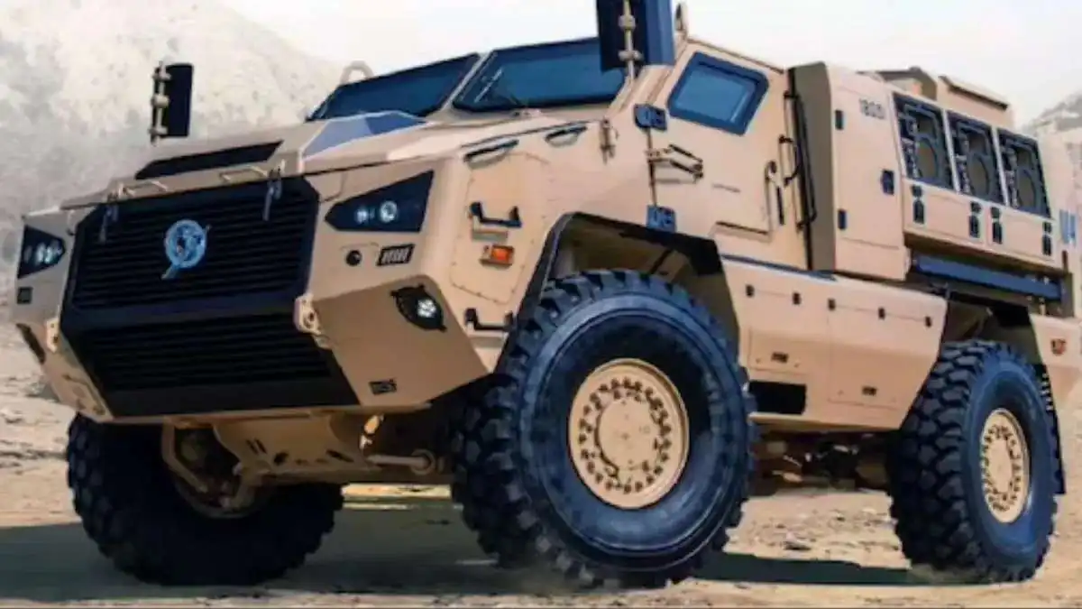 Bharat Forge Subsidiary Unveils Simha 4x4 Armoured Vehicle at Eurosatory 2026, Targets Global Defence Markets