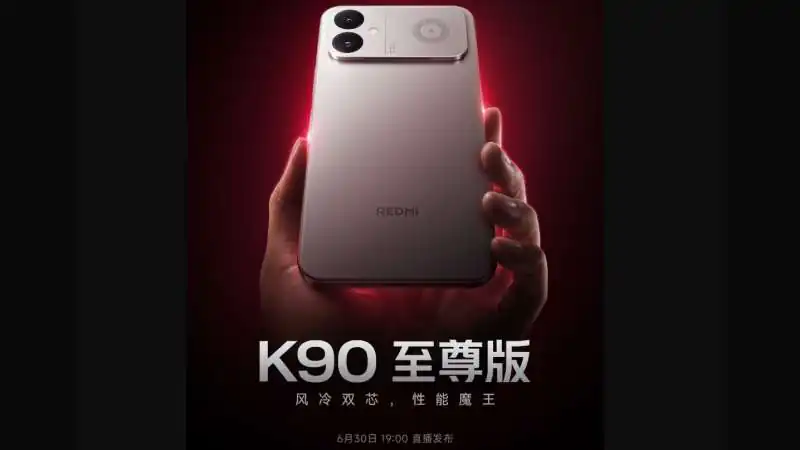 Redmi K90 Ultra Launch Confirmed for June 30: Snapdragon 8 Elite, Active Cooling and 8,000mAh Battery Expected